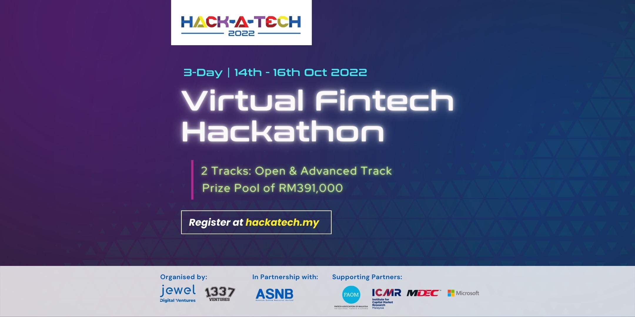 ASNB, Jewel Digital Ventures Launch First Virtual Hackathon - Disruptr MY